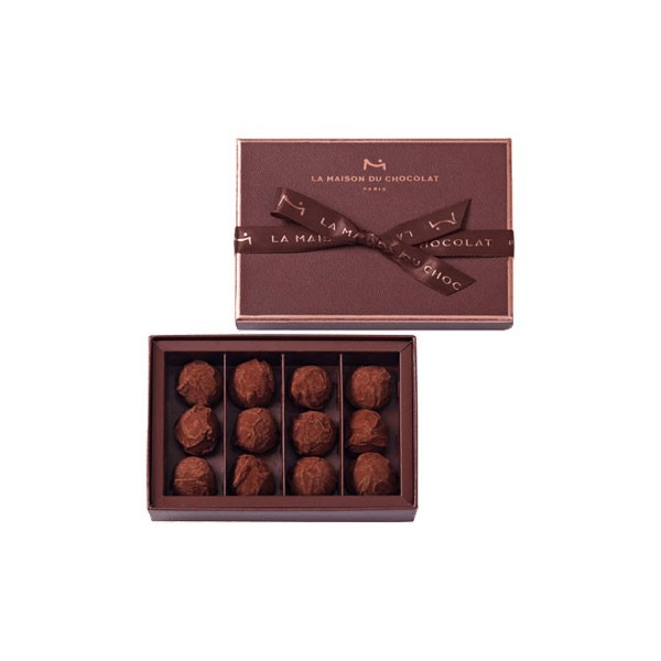 10. Chocolate truffles nature